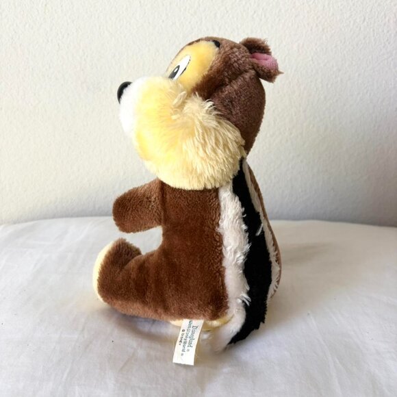 70s Vintage Disneyland Chipmunk Plush Stuffed Animal Toy - Picture 5 of 6